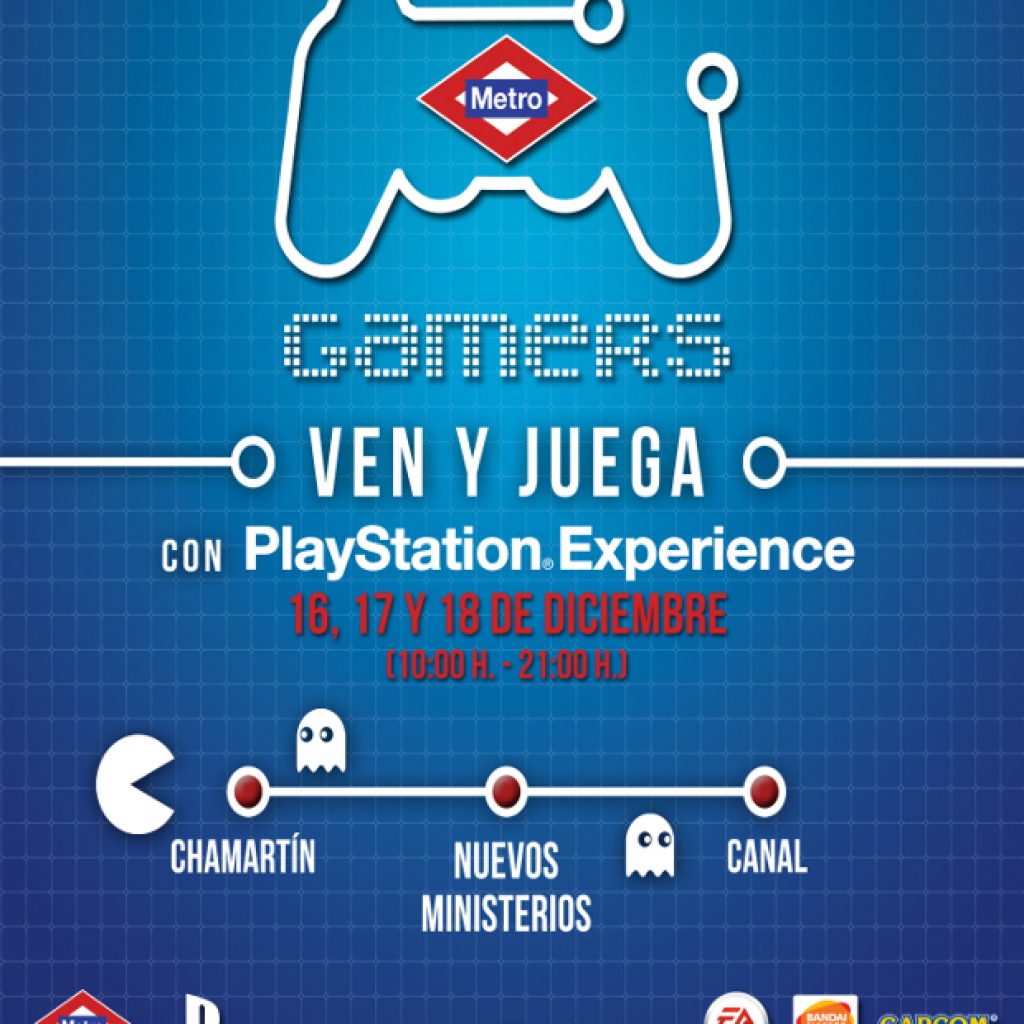 Metro Gamers: Cosicas de videojuegos en el metro de Madrid (Editado con más información) 4