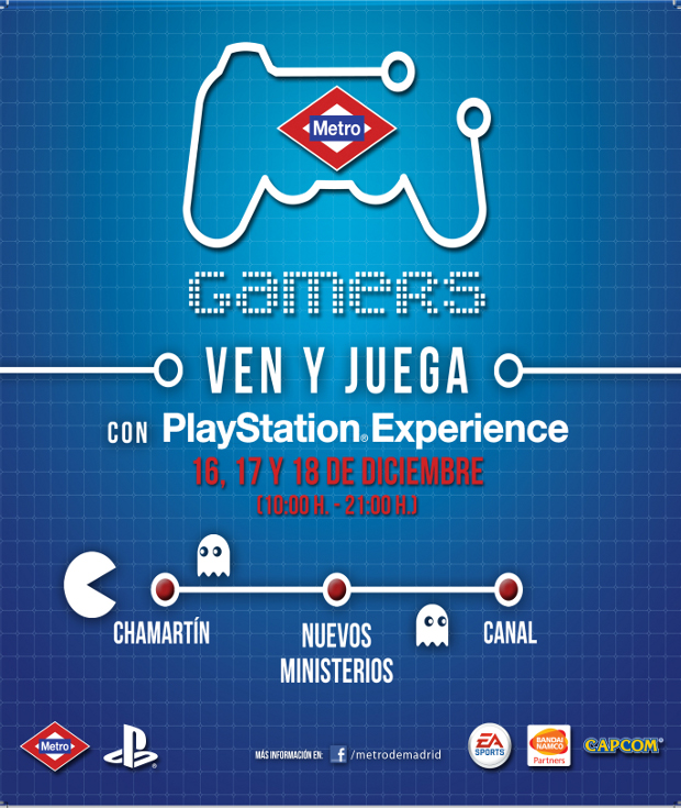 Metro Gamers: Cosicas de videojuegos en el metro de Madrid (Editado con más información) 1