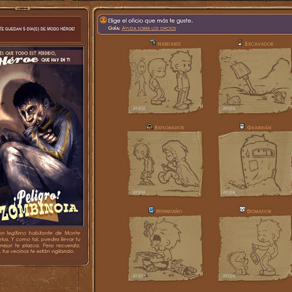 Regalamos accesos al "Modo Héroe" de 'Zombinoia' 1