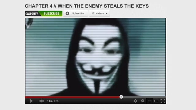Anonymous será "el enemigo" en 'Black Ops II' 1