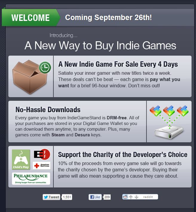 Indiegamestand: Nueva tienda online centrada en títulos independientes 1