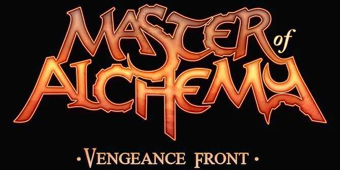 Master of Alchemy Vengeance Front entretiene nuestro cerebro 1