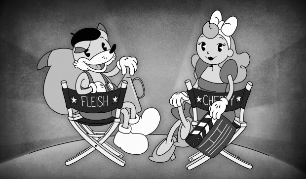 Fleish & Cherry in Crazy Hotel: Amor por el cartoon de los años 30 4