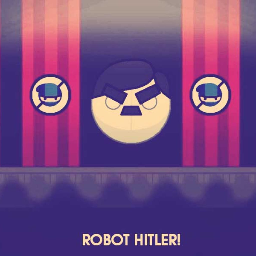 Derrota a Robo-Hitler en 10 Second Ninja 2
