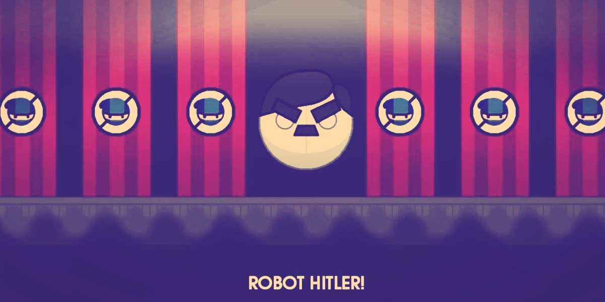 Derrota a Robo-Hitler en 10 Second Ninja 2