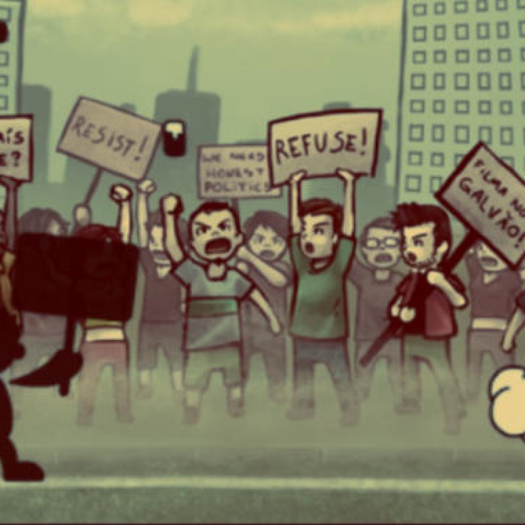 Resist and Refuse: Game & Watch Protesta 2