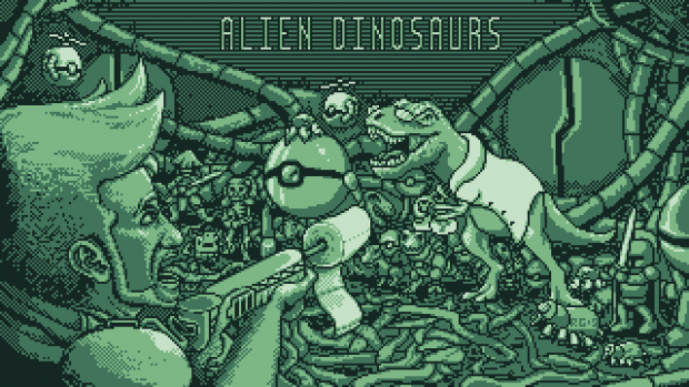 Alien Dinosaurs: Dinosaurios y acción retro 1