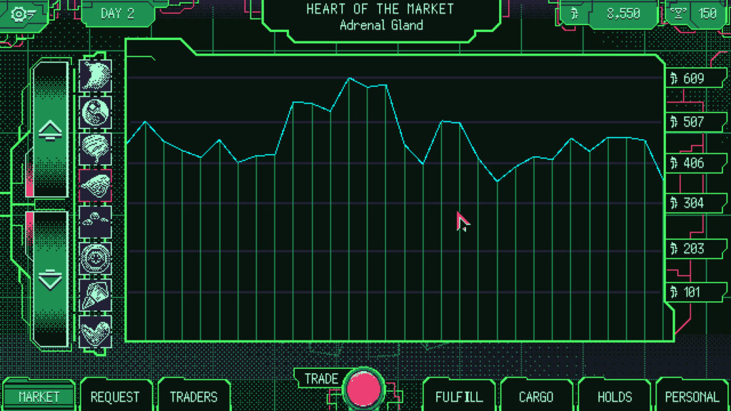 Space Warlord Organ Trading Simulator: Compraventa de órganos 1
